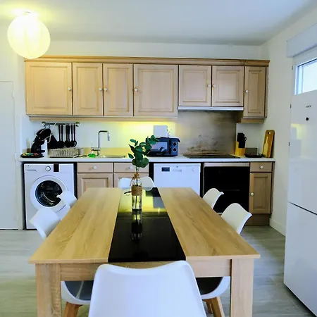 Passiflora - Spacieux T3 -70 M2 - Arrivee Autonome - Parking Prive Gratuit شقة